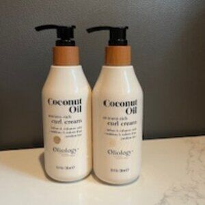 Oliology Coconut Curl Cream - two 8.5 fl. oz bottles